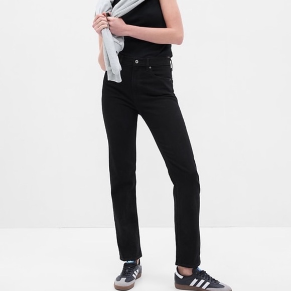 NWT Gap high rise 90s straight jeans - Picture 2 of 3